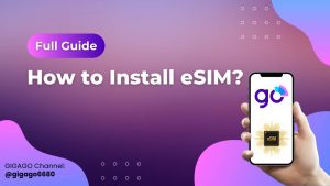How to install Bahamas eSIM